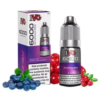 Liquid IVG 6000 Salt - Berrylicious Blas