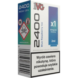 IVG 2400 Wkład Blue Raspberry Ice