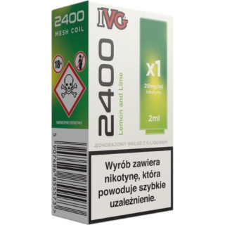 IVG 2400 Wkład Lemon Lime
