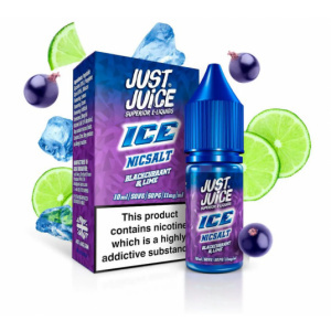 Just Juice Blackcurrant Lime Ice