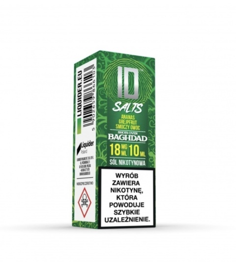 Liquid ID Salts Baghdad Anans Grejpfrut Smoczy Owoc