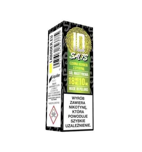 Liquid ID Salts Czarna Herbata z Cytryną